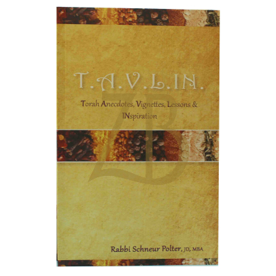 Tavlin - Rabbi Schneur Polter