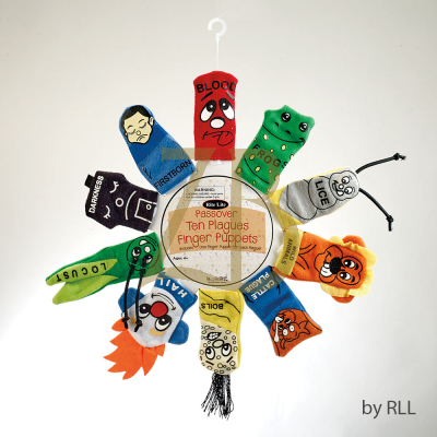 Ten Plagues Finger Puppets Hard