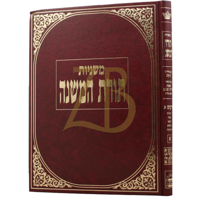 משניות תורת המשנה חלק א