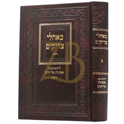 באהלי צדיקים - ליקוט בענין אמונת צדיקים - ח"ב