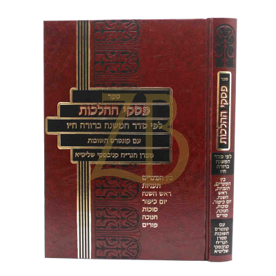 פסקי ההלכות - לפי המ"ב ח"ו - ע"ת הגר"ח קניבסקי