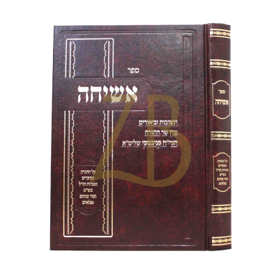 אשיחה - תשובות וביאורים מהר"ח קניבסקי ח"א