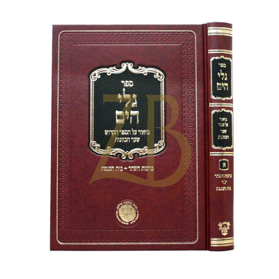 גלי הים - ביאור על ספר שער הכוונות - ח"א