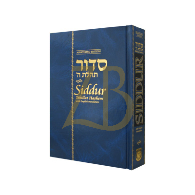 Siddur Tehillat Hashem - Annotated English. Medium