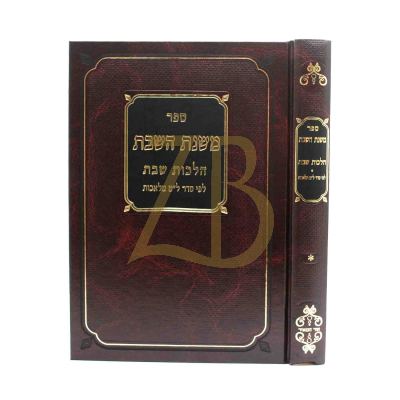 משנת השבת - הלכות שבת ח"א
