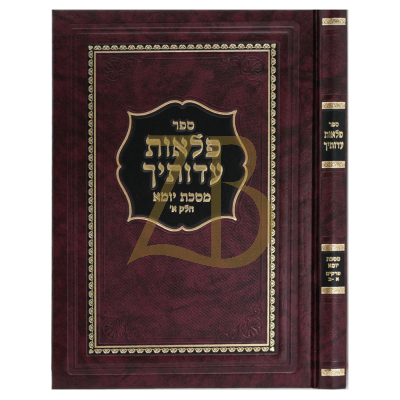 פלאות עדותיך - מסכת יומא פרקים א-ב
