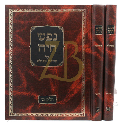 נפש חיה - חידושים ופלפולים - מס' מגילה - ב"כ