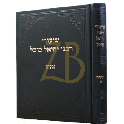 שיעורי רבנו יחיאל מיכל - נגעים א