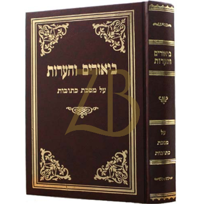 ביאורים והערות - כתובות