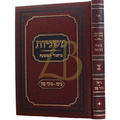 משניות ביאור המשנה - ביצה מועד קטן