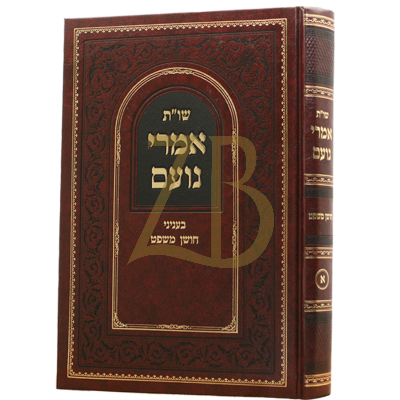 שו"ת אמרי נועם - חושן משפט א