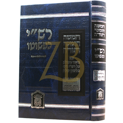 חומש רש"י כפשוטו כ"א - בית כנסת