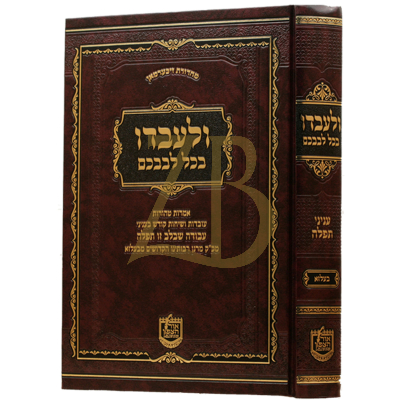 ולעבדו בכל לבבכם - עניני תפלה - בעלזא
