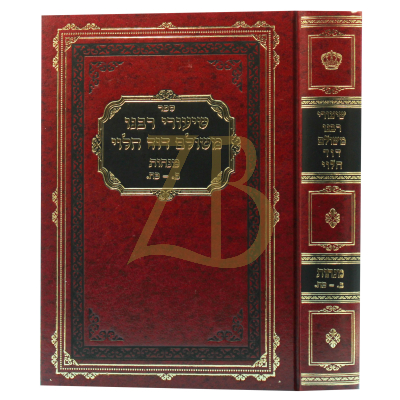 שיעורי רבנו משולם דוד הלוי - מנחות ב - כ"ח