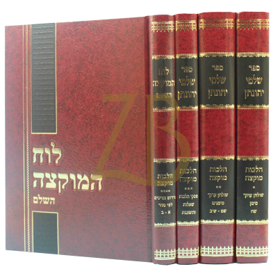 שלמי יהונתן - הלכות מוקצה ד"כ