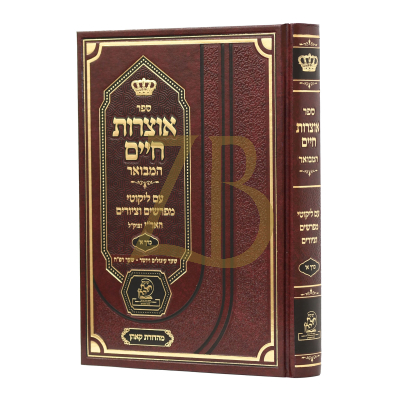 אוצרות חיים המבואר - עם ליקוטי מפרשים וציורים ח"א