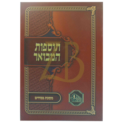 תוספות המבואר כ"ר - פסחים