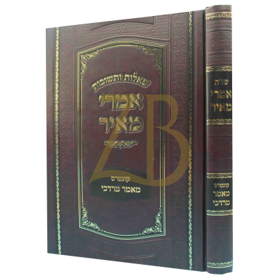 שו"ת אמרי מאיר - להגר"מ גראס משארקאד
