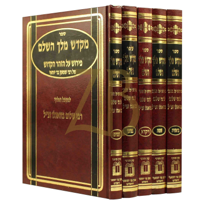 מקדש מלך השלם - פירוש על הזהר - ה"כ