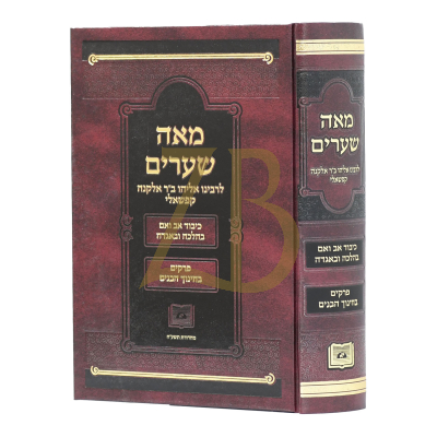 מאה שערים לרבינו אליהו קפשאלי - הלכות כבוד אב ואם - אופק