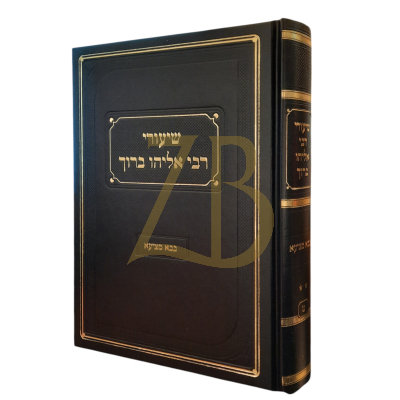 שיעורי רבי אליהו ברוך - בבא מציעא ב