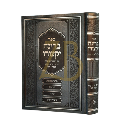ברינה יקצורו - על מלאכות שבת