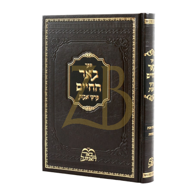 באר החיים - מהר"א בידרמאן - אבות