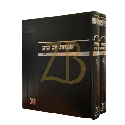 שמחת יום טוב ב"כ - ספרי מהרא"ל צינץ