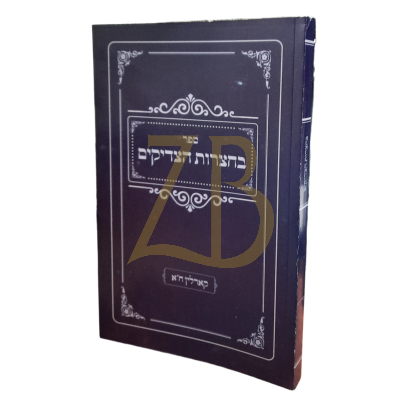 בחצרות הצדיקים - תולדות בית קארלין - א - כריכה רכה