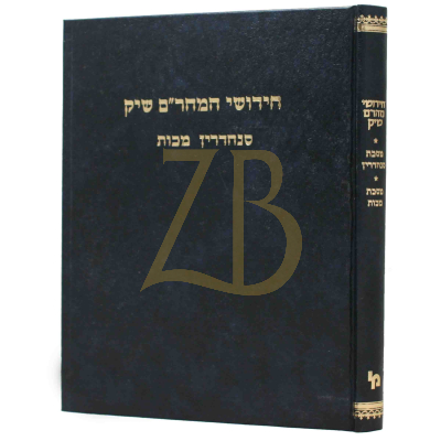 חידושי מהר"ם שיק - סנהדרין - מכות