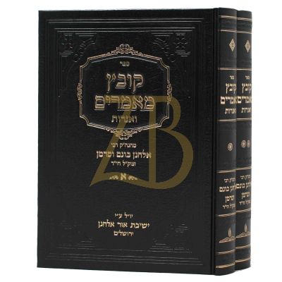 קובץ מאמרים ואגרות - וסרמן - ב"כ