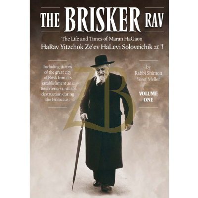 The Brisker Rav Vol 1