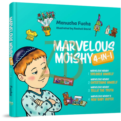 Marvelous Moishy 4-in-1: Books 1-4 - Fuchs