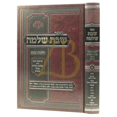 שבת שלמה - הלכות שבת - לר' שלמה מילר