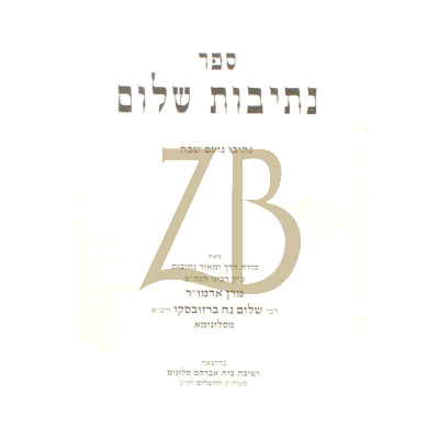 נתיבות שלום - נתיבי נועם שבת כ"ר