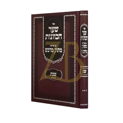 שער הכוונת - ע"פ מתוק מדבש - שבת ג