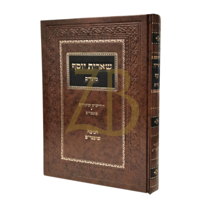 שארית יוסף - חנוכה ושובבי"ם
