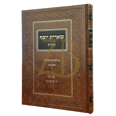 שארית יוסף - פורים וד' פרשיות - ר' יוסף וינברג