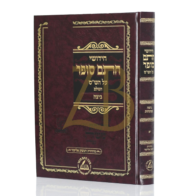 חידושי חתם סופר - מסכת ביצה - חדש