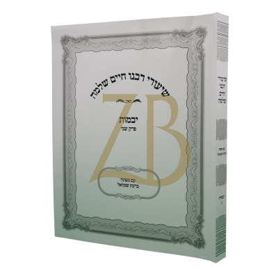 שיעורי רבנו חיים שלמה - יבמות פרק שני - כ"ר