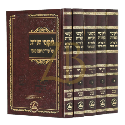 ליקוטי הערות - על שו"ת חתם סופר - ה"כ