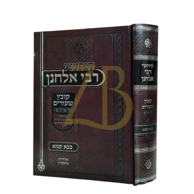 חידושי רבי אלחנן - קובץ שעורים השלם - בבא קמא