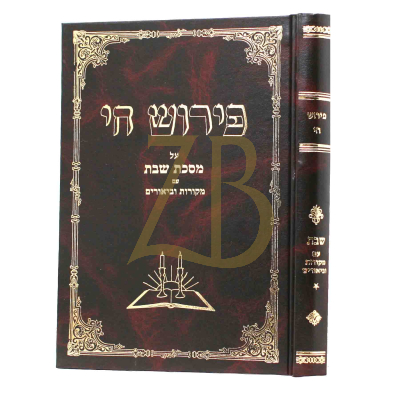 פירוש חי - ציורים על מסכת שבת