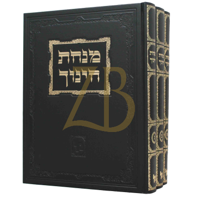 מנחת חינוך - רגיל - מכון ירושלים - ג"כ