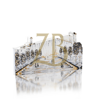 Mearas Hamachpela Lucite Block - FELDART