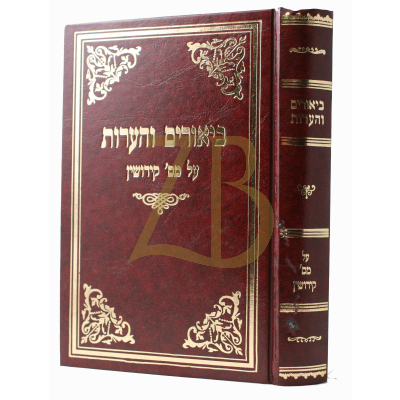 ביאורים והערות - קידושין