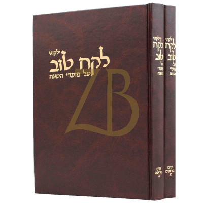 לקח טוב - ימים נוראים - ב"כ