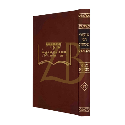 שיעורי רבי שמואל - בבא מציעא - ח"ב חלק ח