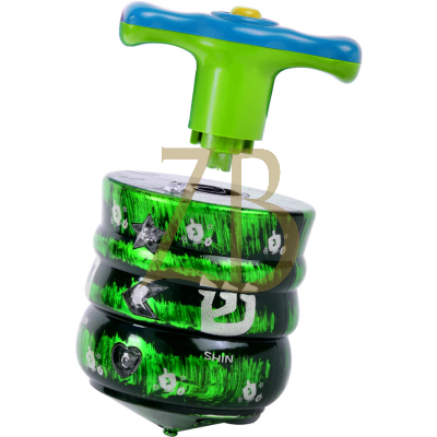Laser Dreidel - Yiddish