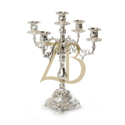 Silver Plated Candelabra - 5 Branches - X2910
